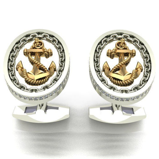 Elevate Your Style with Timeless Elegance: Introducing Furihn's Silver Cufflinks Collection