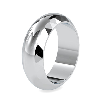 Furihn Men Silver Ring