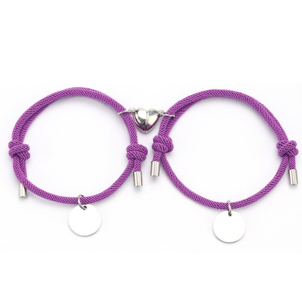 Purple Hathor Couple Bracelet