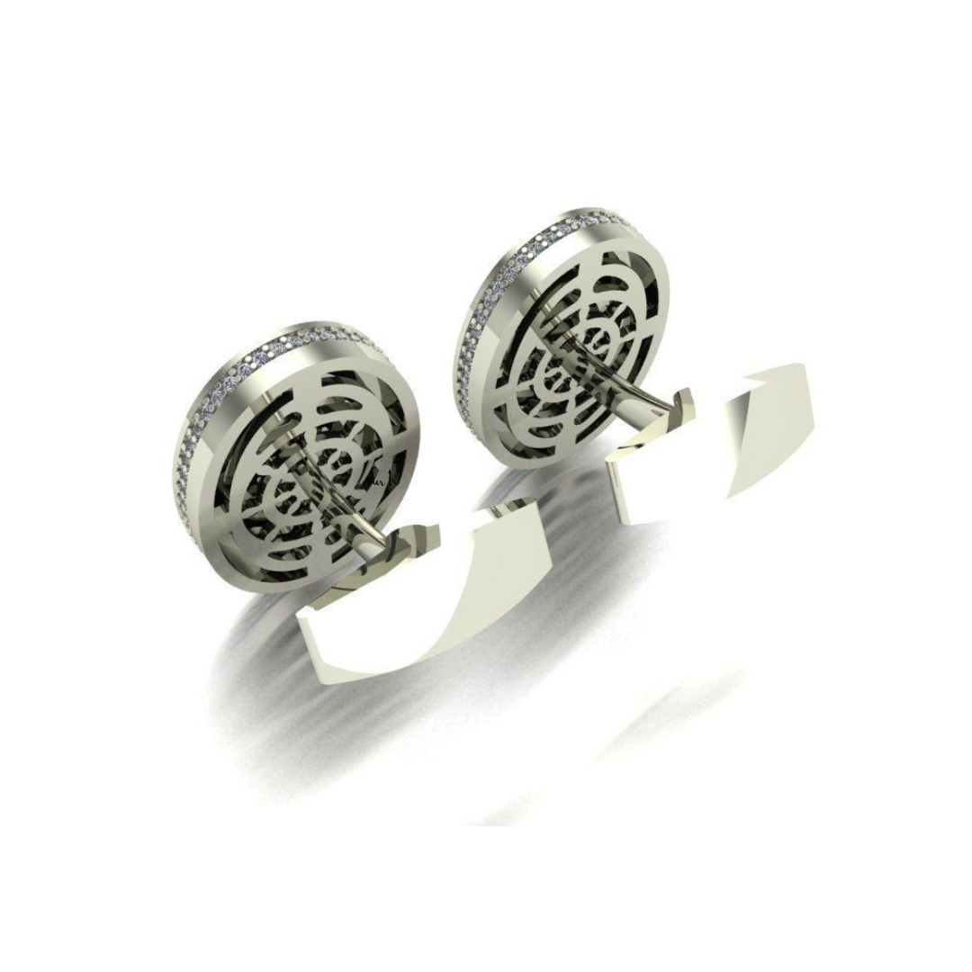 Anchor Silver Cufflinks