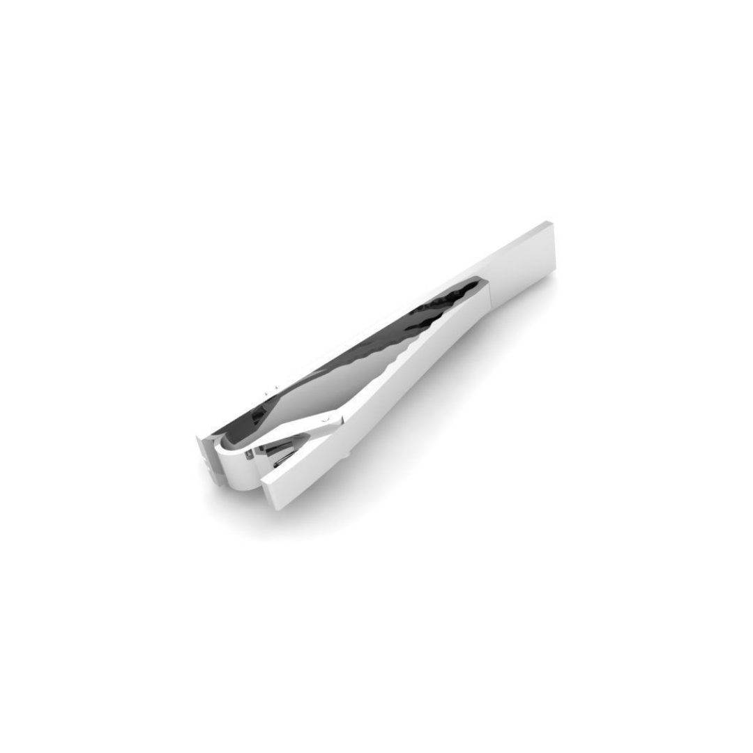 Aneek silver tie clip 