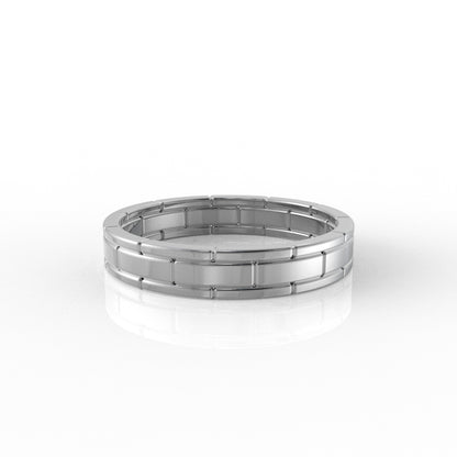 Bacchus men silver band