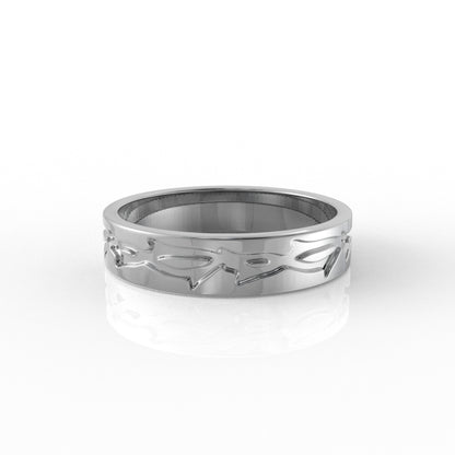 Adonis men silver band