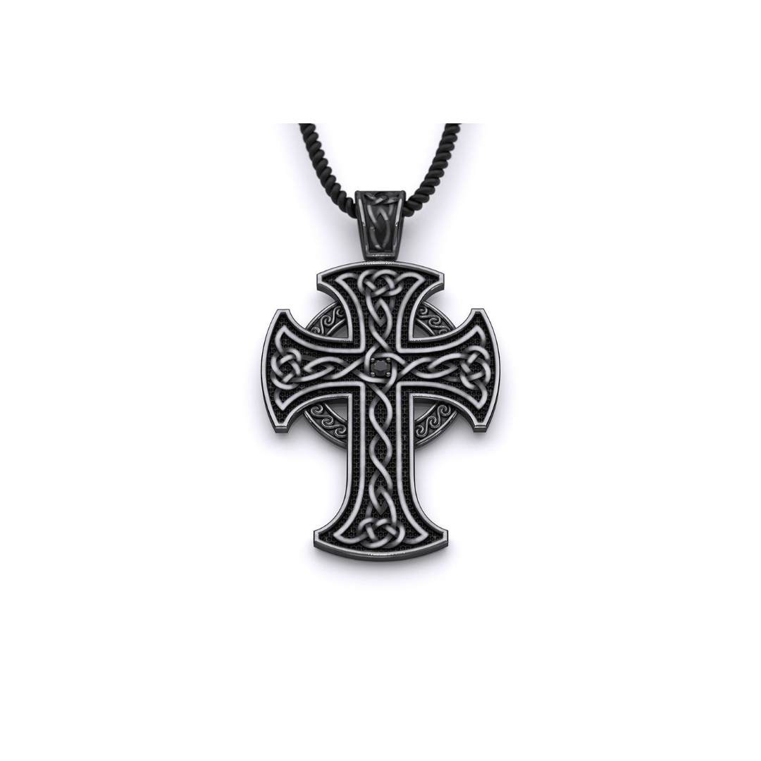 Celtic cross pendant