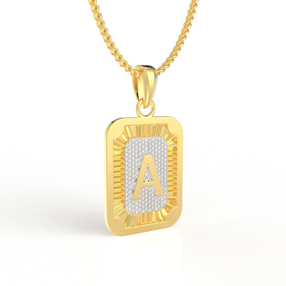 Letter pendant hip hop