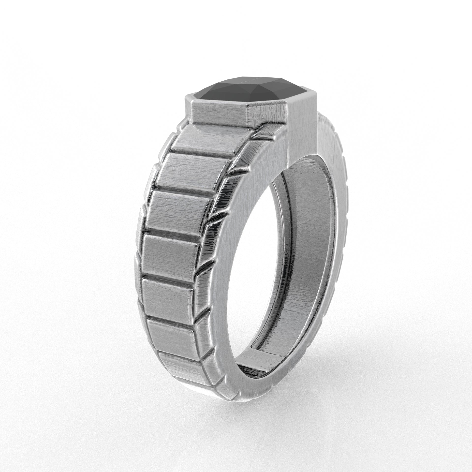 Noah silver ring for men