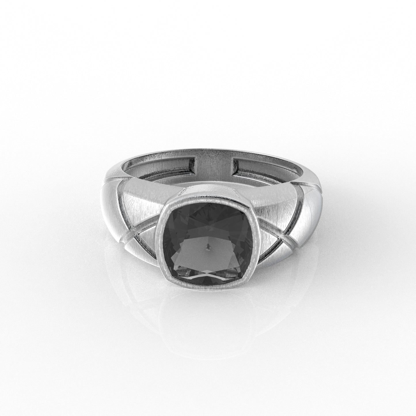 Leonardo silver ring for men