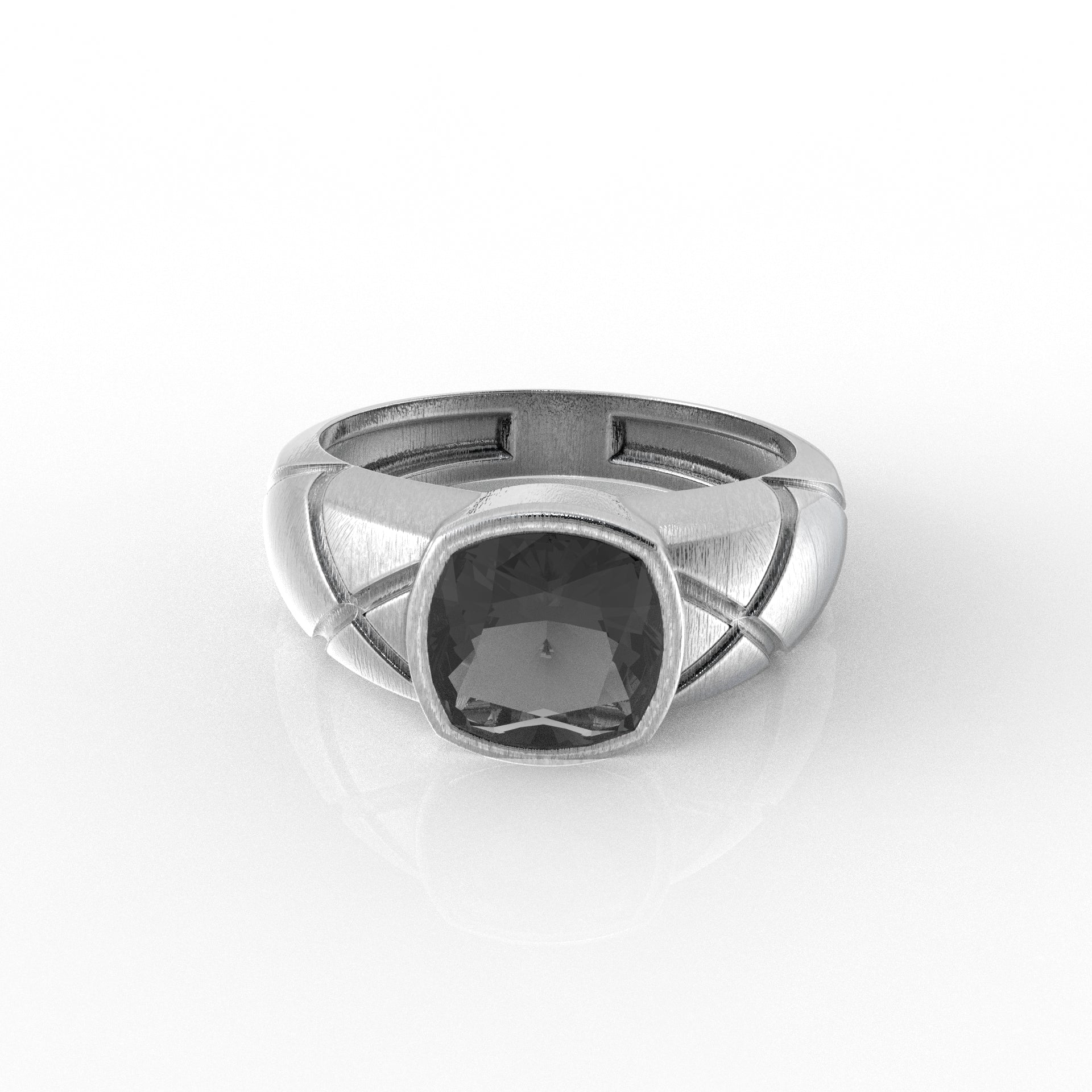 Leonardo silver ring for men