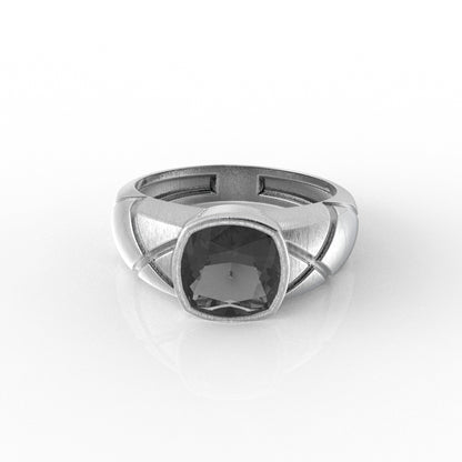 Leonardo silver ring for men