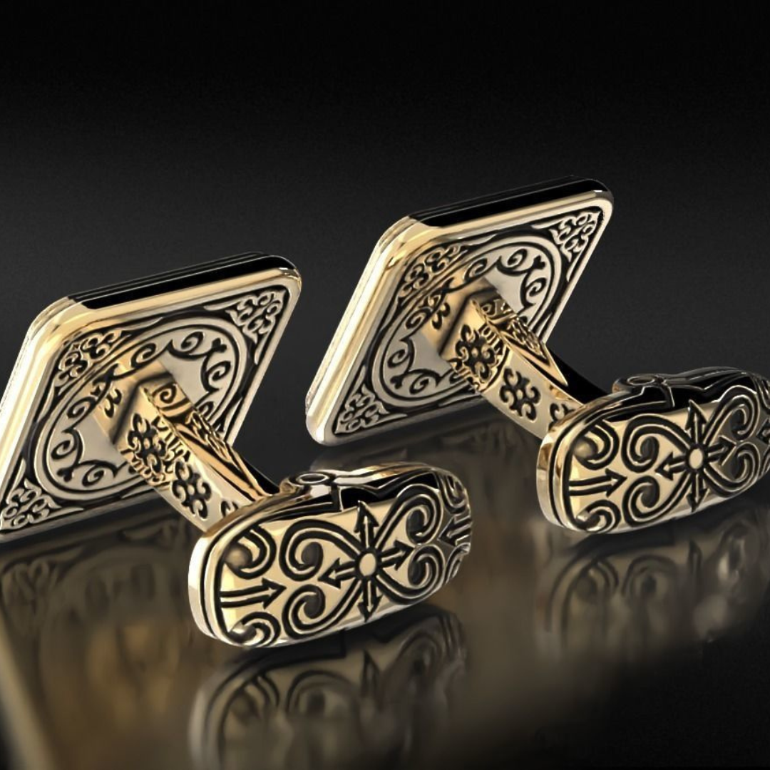 Nitya Antique cuff links