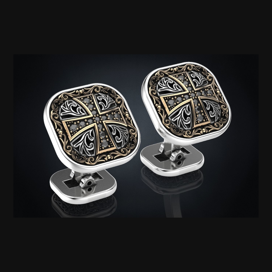 Shebha cross Cufflinks