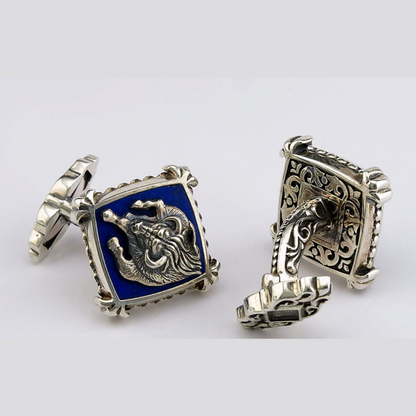 Taurus Silver Zodiac Cufflinks