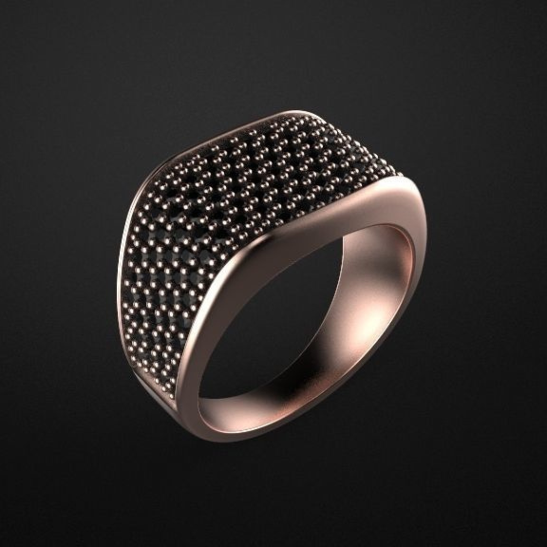 Theo Silver ring for men