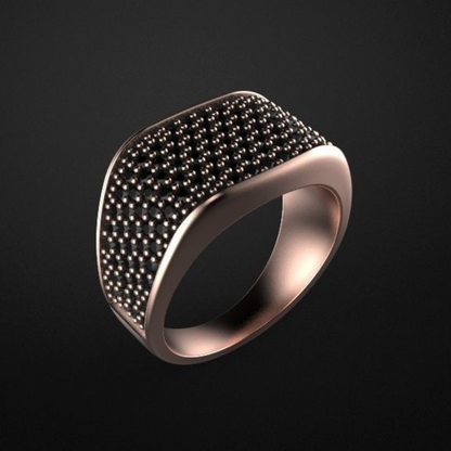 Theo Silver ring for men