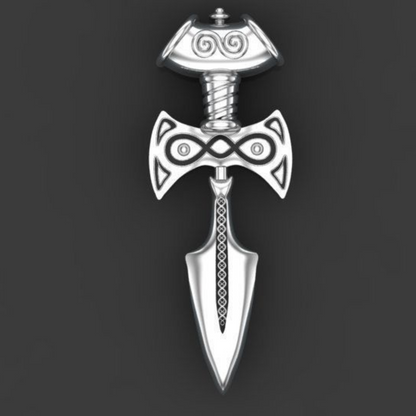 Dagger Silver Pendant