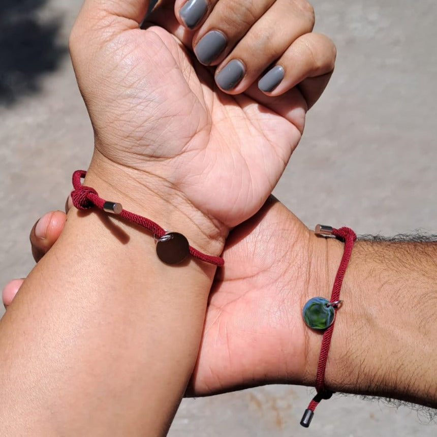 Hathor Couple Bracelet (Red)