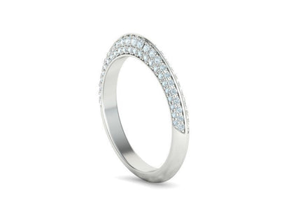 Serene Silver couple rings diamond 